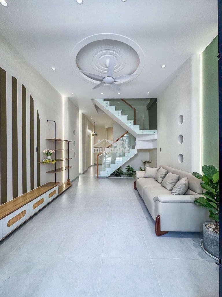 Bán nhà trệt lầu đẹp -  kdc thới nhựt 1 - 4