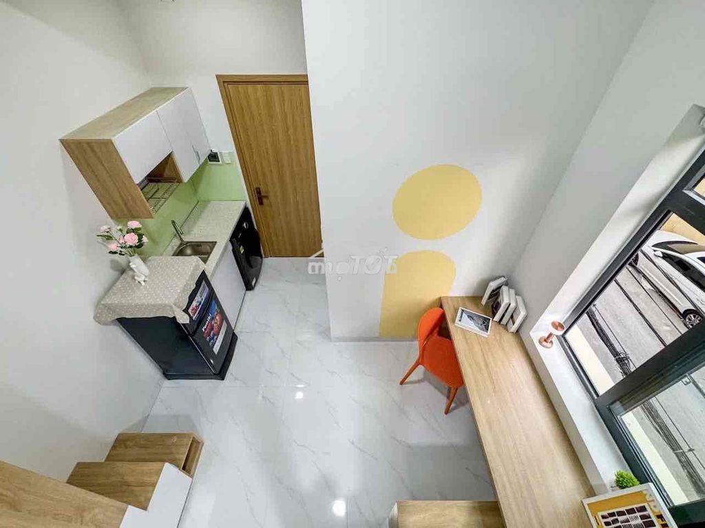 Cho thuê căn hộ duplex giá rẻ ngay nơ trang long - Ảnh 4