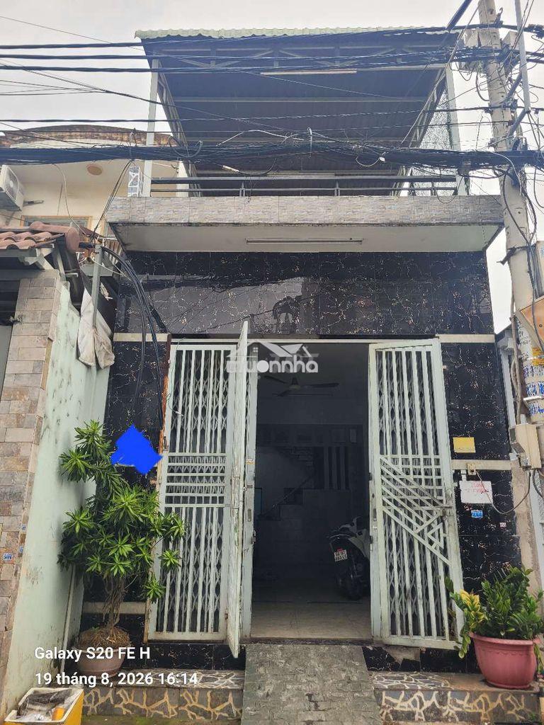 🧣Cho thuê nhà 1trệt 1lầu 3pn 2wc 1bếp dt 4x16 hẽm xe tải thông