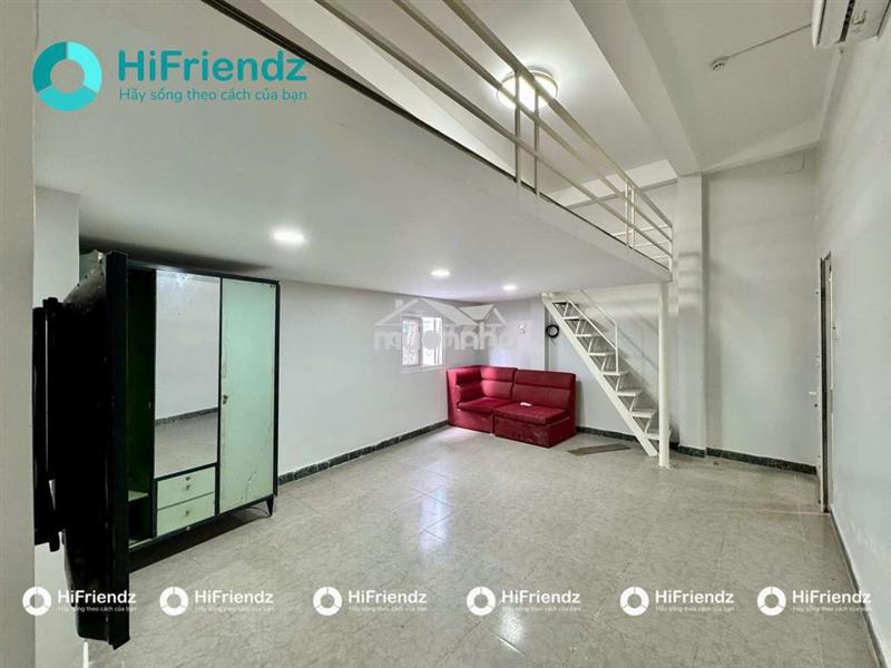 Phòng trọ sinh viên rộng 40m2 như sân bay full nội thất tách bếp