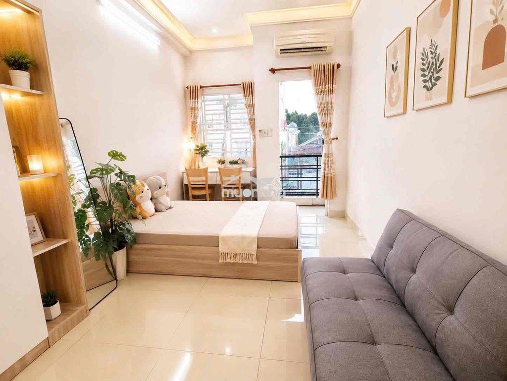 Cho thuê căn studio ban công thoáng full nt ở trần quốc toản quận 3 - 2