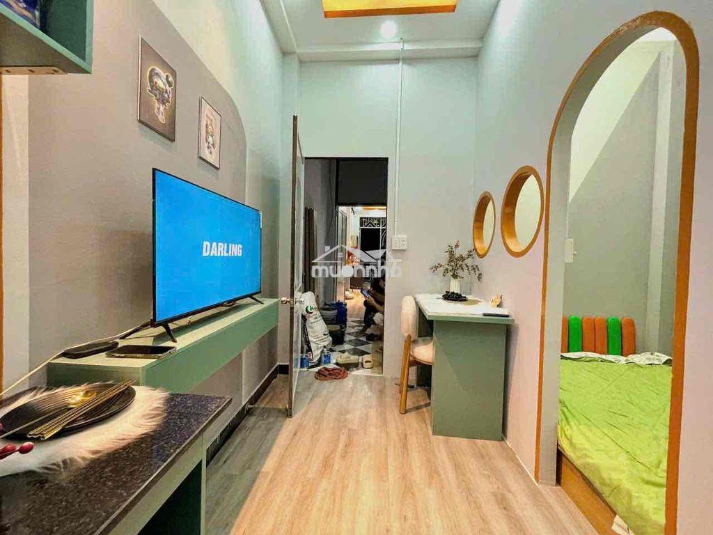 1pn tách bếp full nội thất giờ giấc tự do_tại cmt8 gần cv lê thị rieng - Ảnh 3