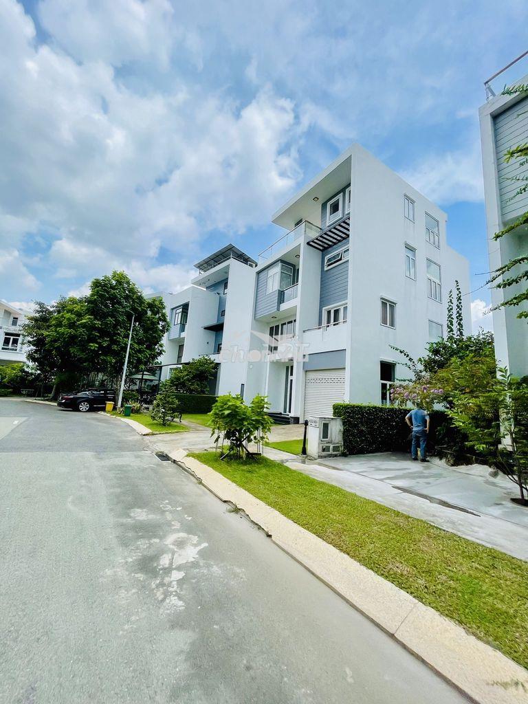 Bt đơn lập kdc liên phường q9 - full nt 4 tầng - có thang máy -5pn 5wc