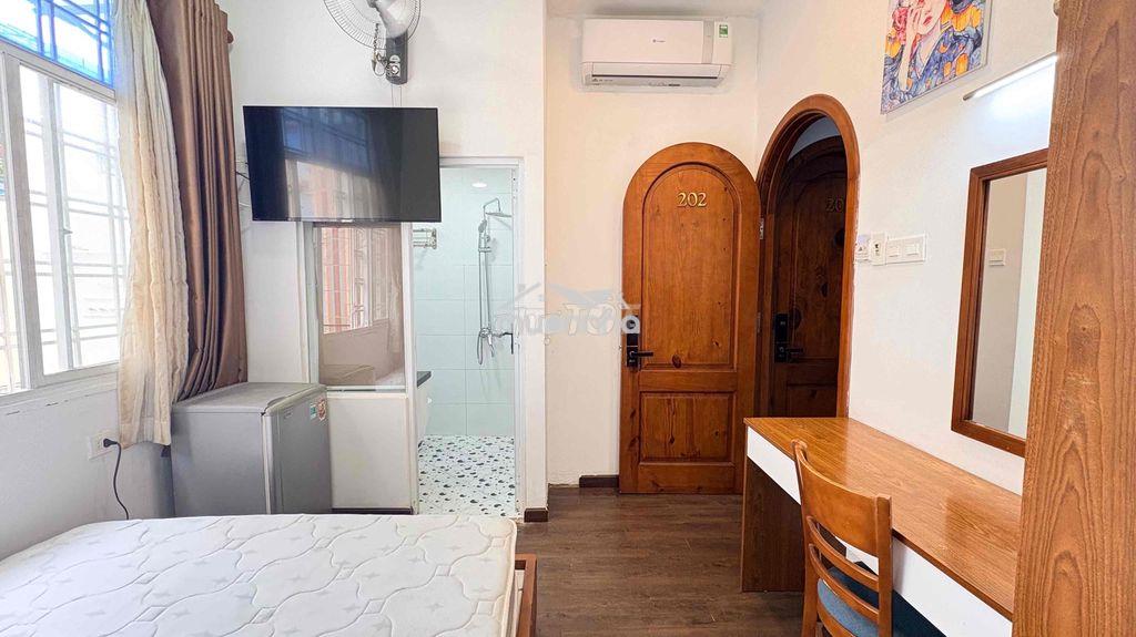 Cho thuê studio cửa sổ full tiện nghi ngay cô bắc- cô giang. giảm 500k - 3