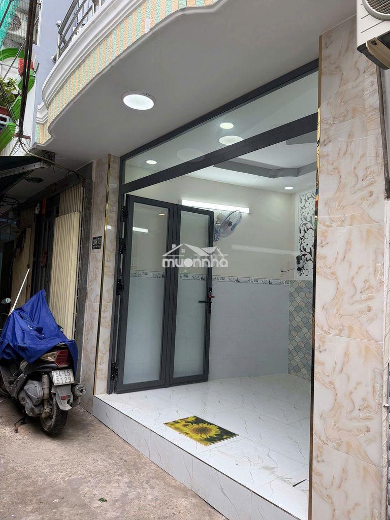 Nhà nhỏ xinh mới đẹp đường lưu hũu phước,p15,q8 - 4m x 5m. 1,38 tỷ - 2