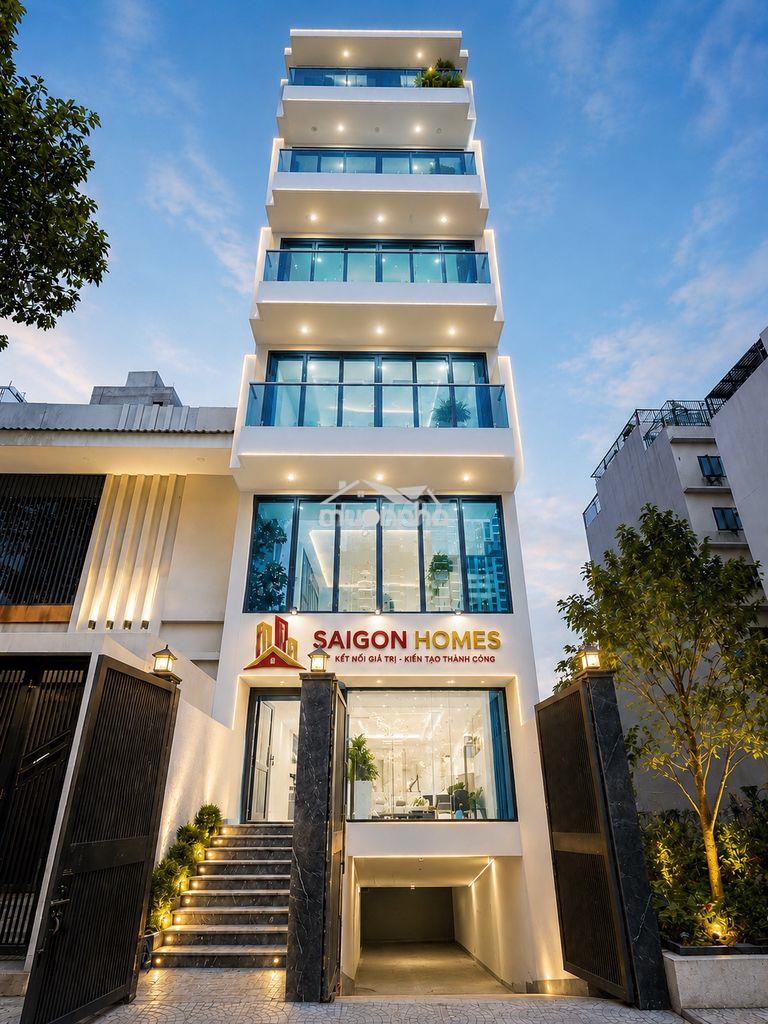 🏢 Cho thuê tòa nhà văn phòng 7 tầng trung tâm quận 2 | view công viên