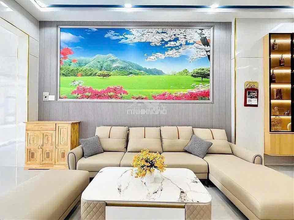 Nhà mặt tiền , đường 59 p14 gv, fun nội thất cao cấp đường 8m thông - 4