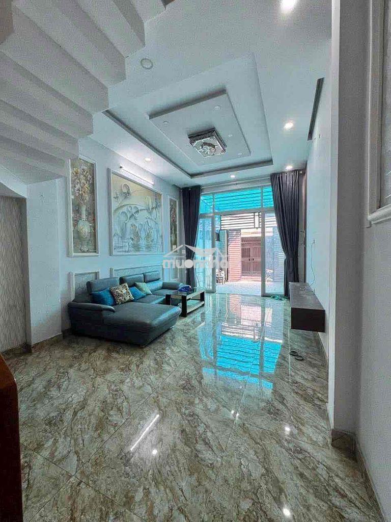 Nhà 2 lầu 4x18 hẻm xe hơi thông thoáng đường lê văn khương - 2