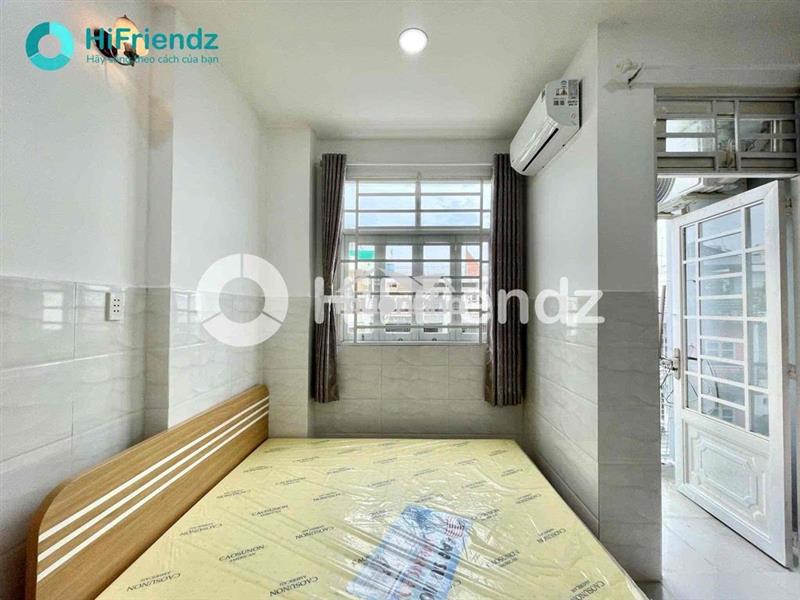 Căn hộ studio full nội thất siêu thoáng - thag máy - gần aeon bình tân