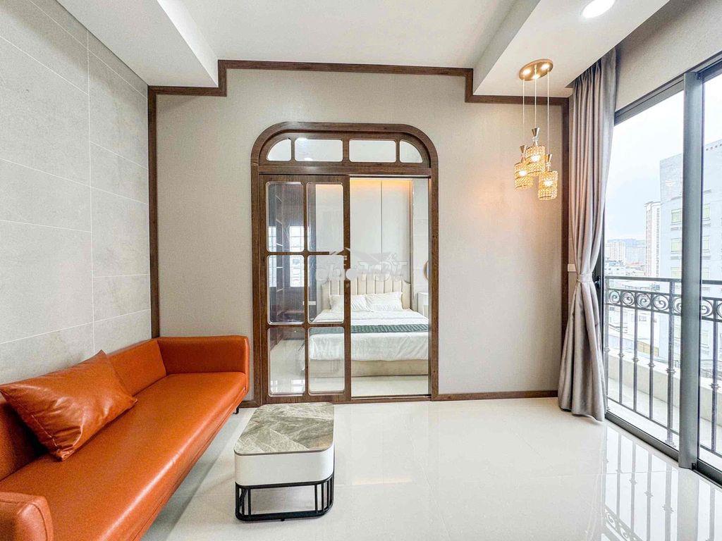💥Căn hộ 1 phòng ngủ, hầm xe, thang máy, bảo vệ, full nội thất, bancony - Ảnh 2