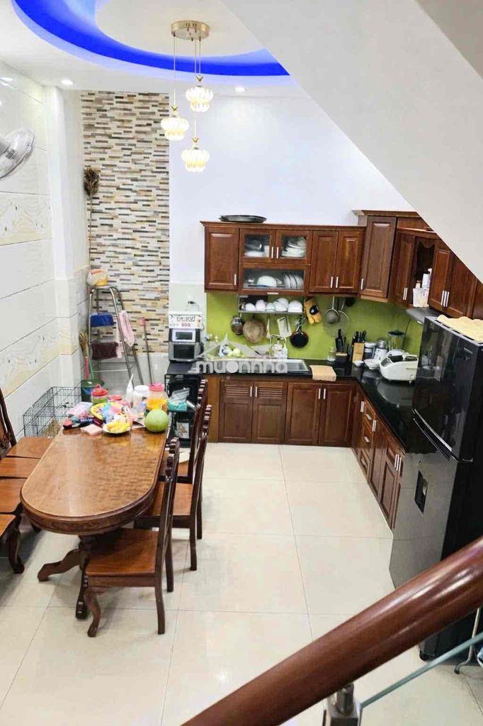 Nhà đẹp full nội thất 4x17m 3lầu st (5pn 5wc) hẻm 8m tải lớn. mã lò - 3