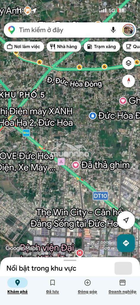 Bán 15 lô đất đức hòa long an, - 2
