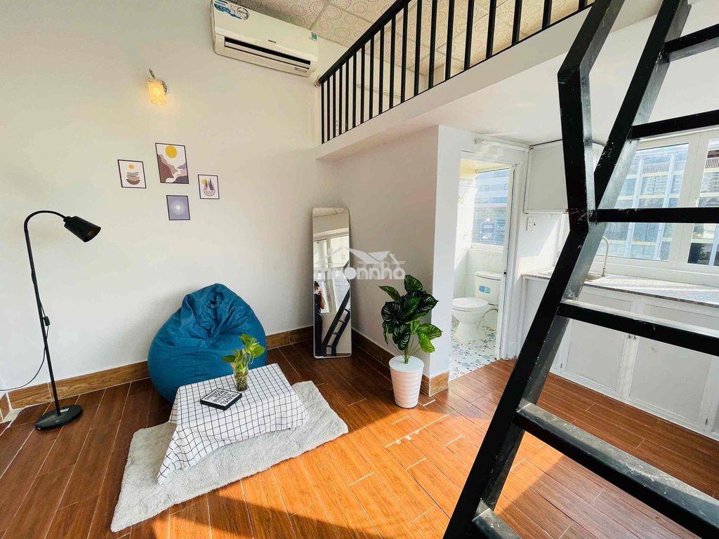 Duplex full nội thất cửa sổ trời ở được 3- 4 người ngay đh hutech - 4