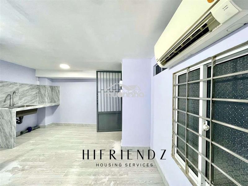 Studio trệt sẵn máy lạnh - nhận thú cưng - xe điện - ngay 4 xã -7p hiu