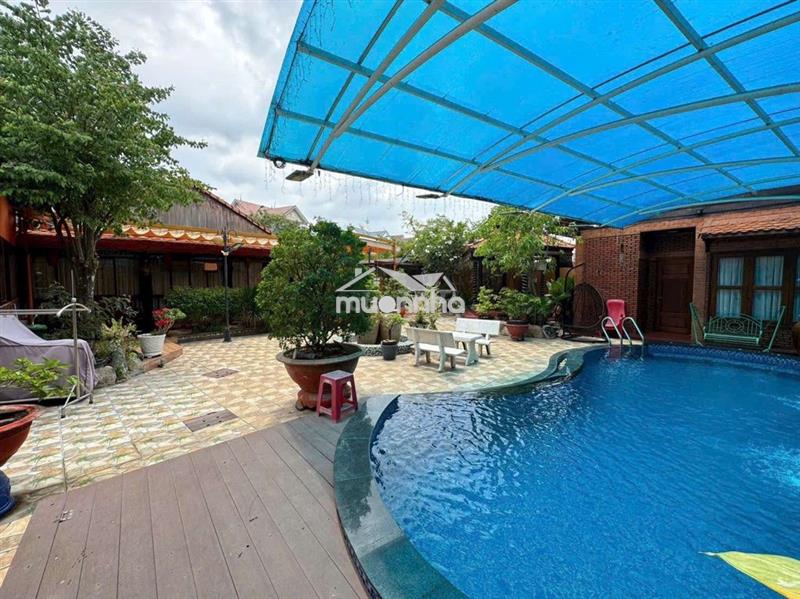 Biệt thự sân vườn 650m2, ở, kd cafe, vpct