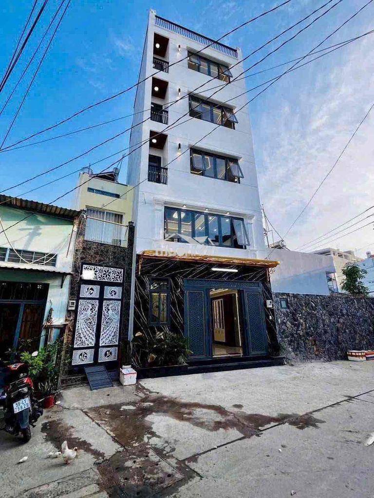 Nhà mới đẹp(6x10m) phan anh lửng 3lầu+st 5pn 6vs hẻm xe hơi