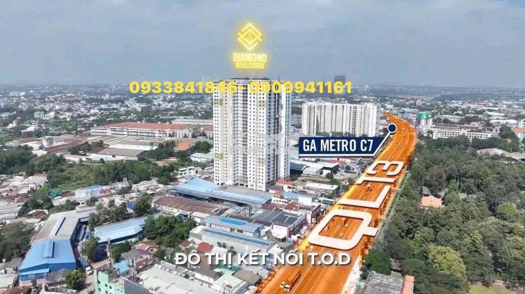 Cho thuê căn hộ diamond boulevard – 2pn | 2wc | 7,5 triệu/tháng - Ảnh 2