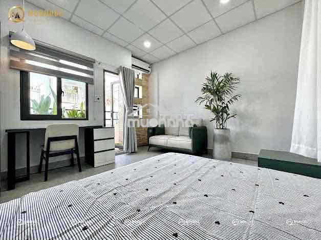 1pn ban công đầy đủ nội thất cao cấp khu bàu cát - 4