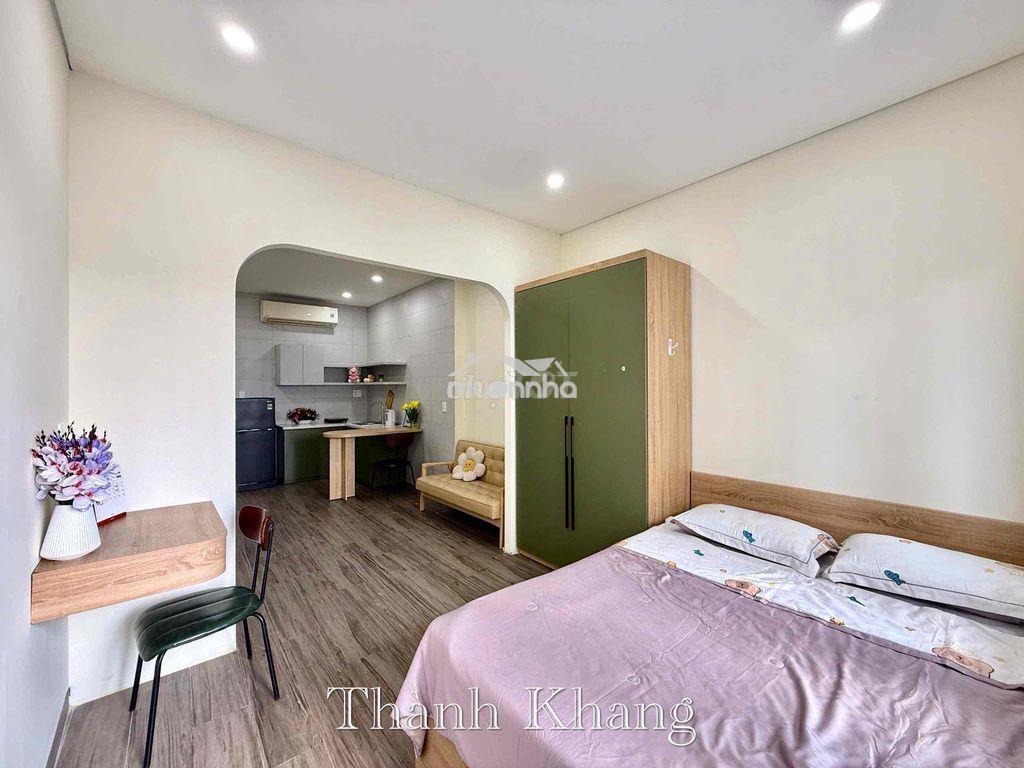 Cho thuê căn hộ xa bếp bancol thang máy rộng 40m2 ngay đh bách khoa - 3