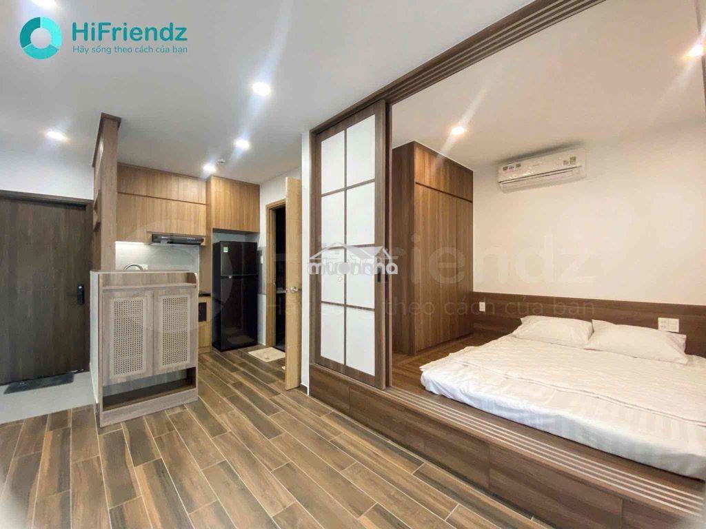 Cho thuê căn hộ tách bếp ban công style nhật vòng xoay dân chủ giá rẻ - 4