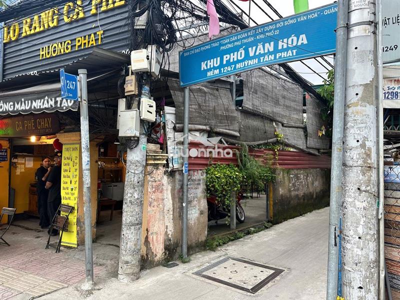 Bán dãy nhà trọ huỳnh tấn phát quận 7 - giá 5.4 tỷ -