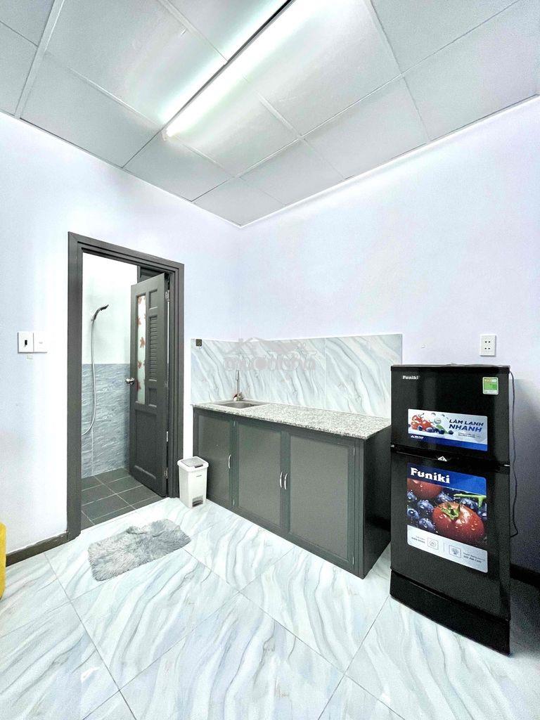 1pn tách bếp 6tr2 bên ql50 nối dài full nội thất ở liền có thang máy - 4