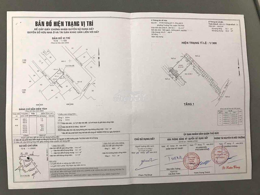 Nhà đường số 11, trường thọ, trung tâm thủ đức - 3