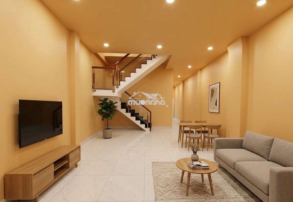2 tầng 80m2 dương thị mười - hẻm xe hơi thông bàn cờ - 5x16 - 3,35 tỷ - 2