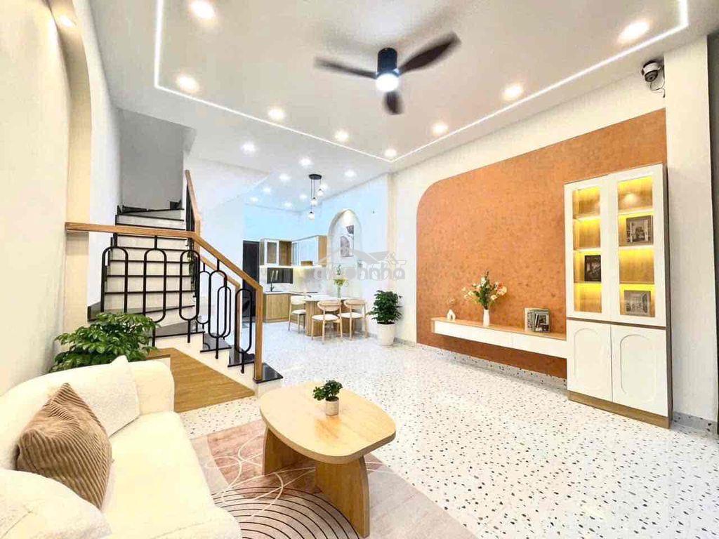 Nhà 4,5m x 10m vuông vức 45m2 gồm 3 phòng ngủ đuờng bùi đình tuý - 3