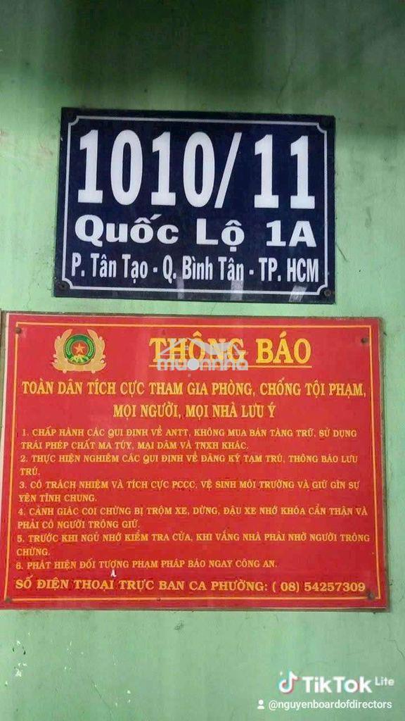 Bán gấp nhà giá rẻ bình tân