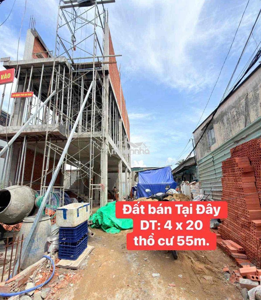 Bán đất mặt tiền đường 79, phước long b, quận 9. dt: 4x20 xây 6 tầng - 4