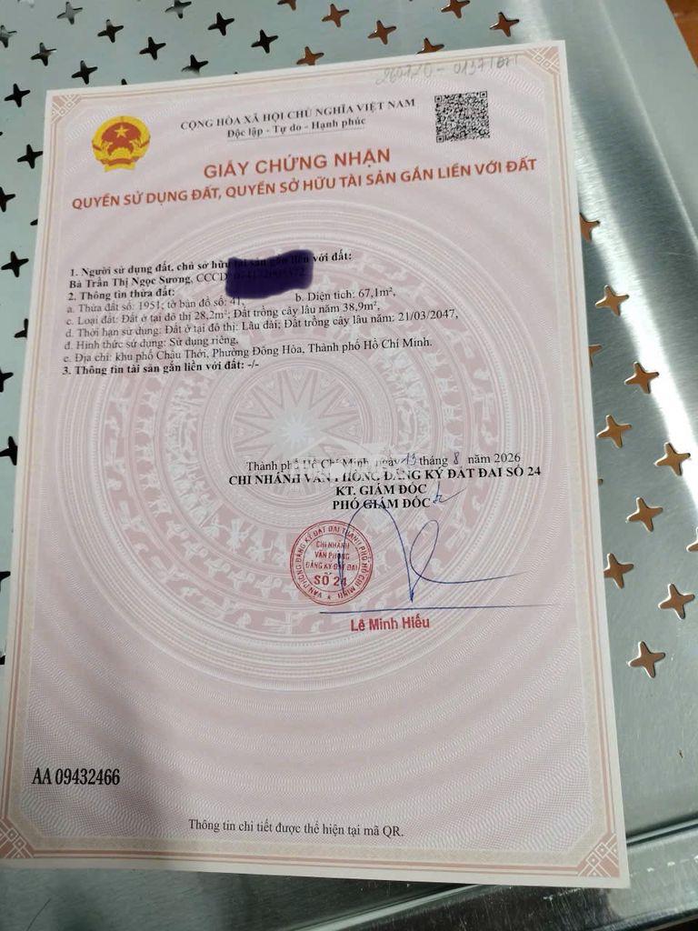 Bán nhà mặt tiền quốc lộ 1k - 3