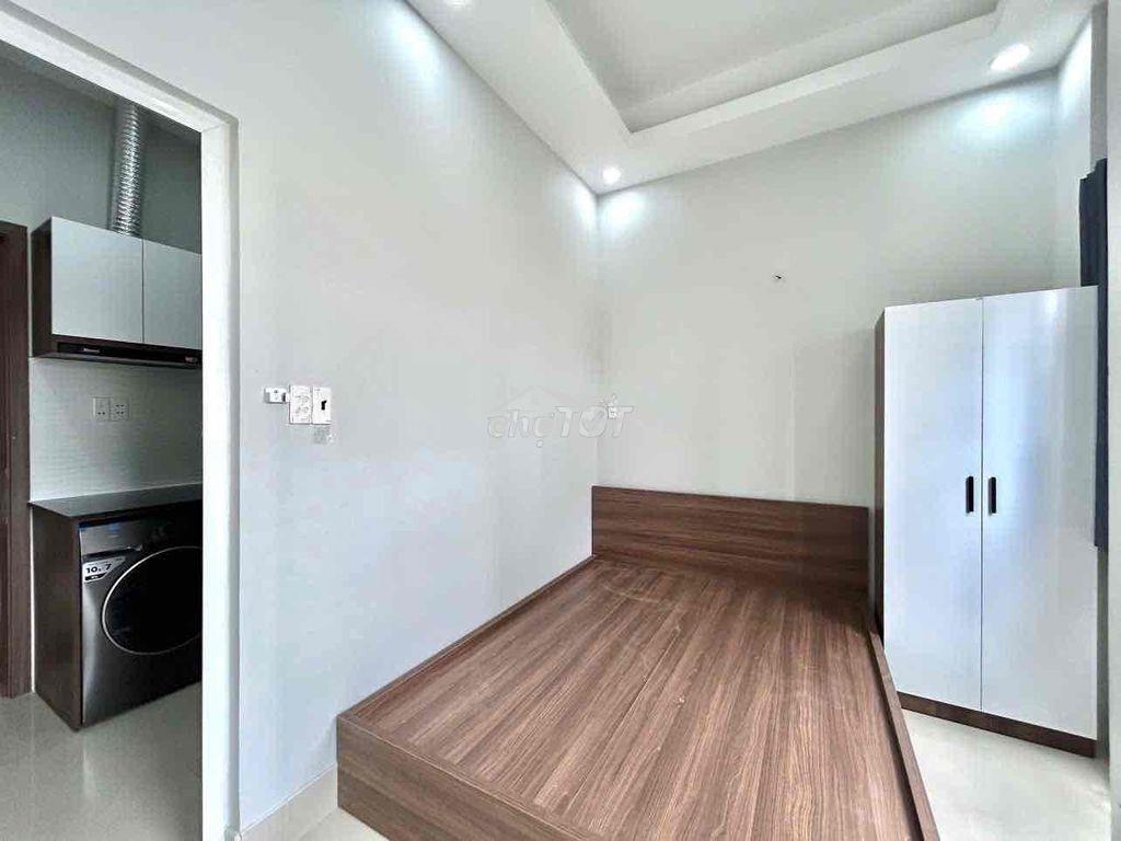 Căn hộ 1 phòng ngủ bình thới full nội thất bancol/studio cửa sổ - 3