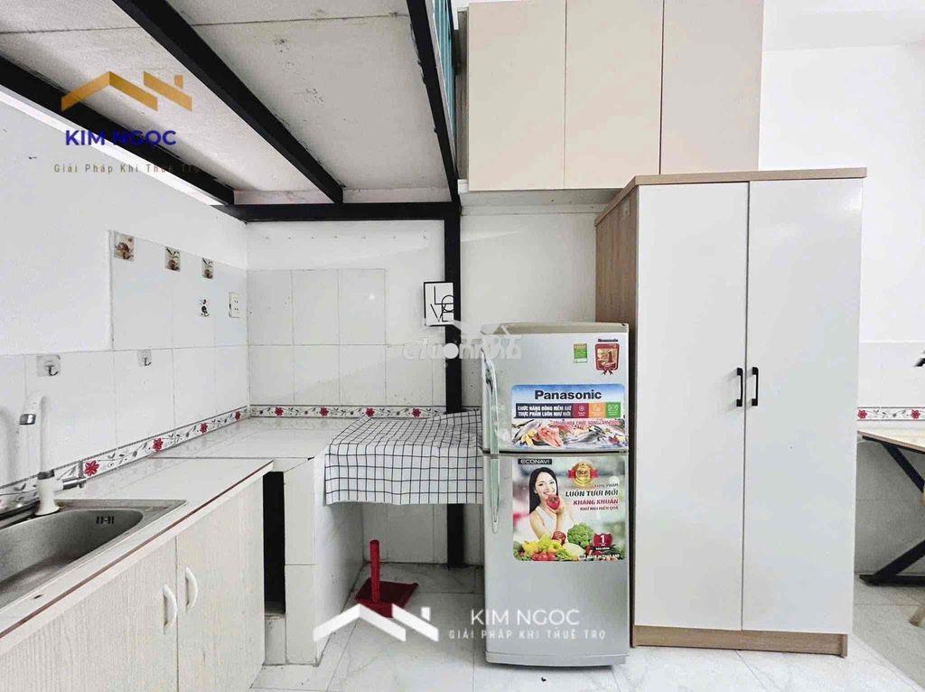 Phòng trọ nhận xe điện, đầy đủ nội thất ngay chợ gò xoài - 3