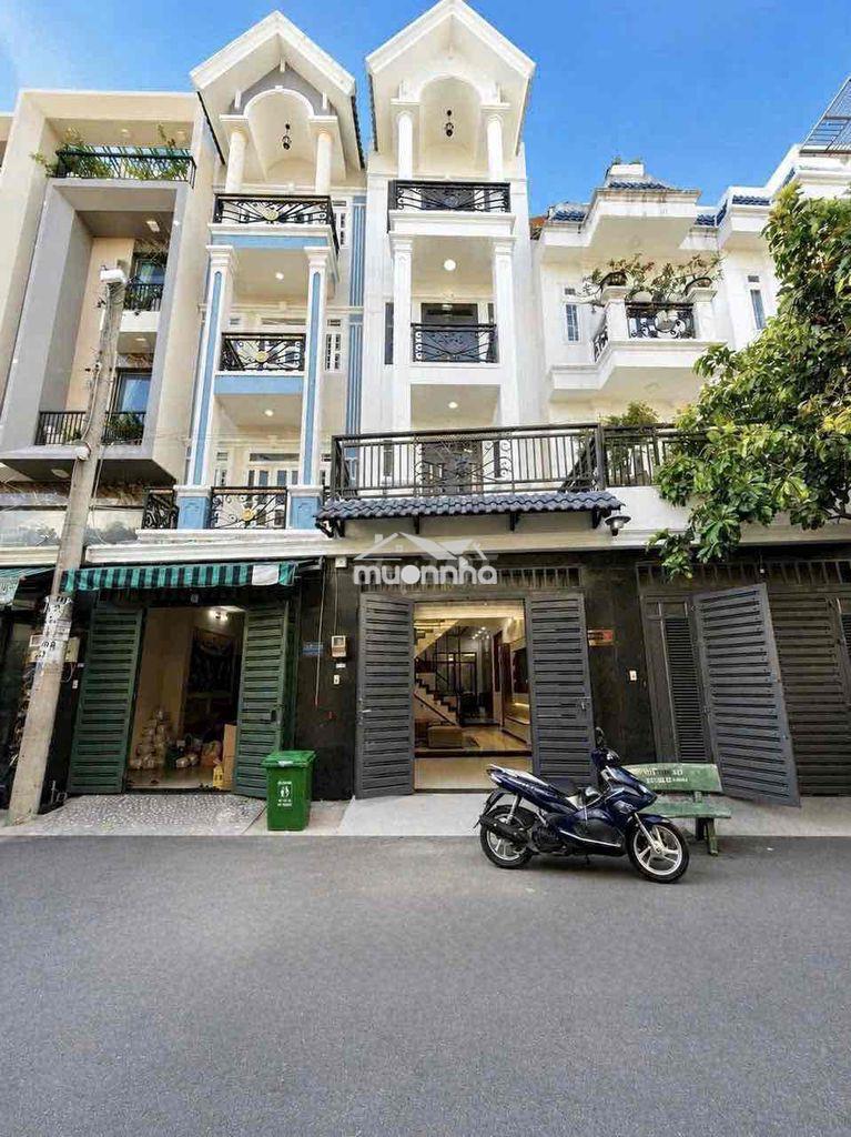 Bán nhà tx33 đúc 3 lầu hẻm xe tải,sân đậu ô tô trong nhà
