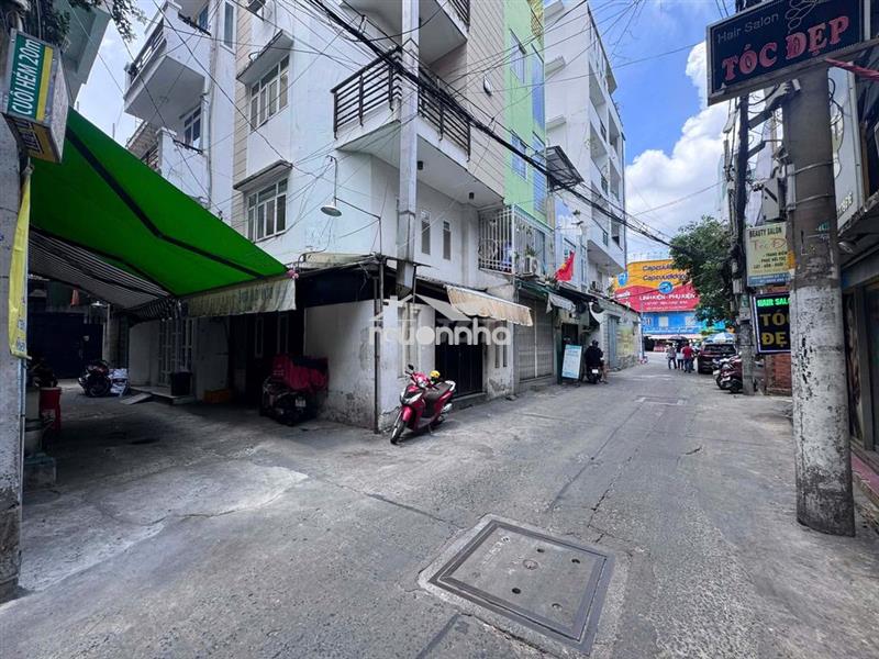 Hẻm xe hơi, 30m ra mặt tiền - ba tháng hai quận 10 - 4 tầng hoàn công.