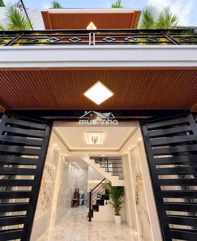 Nhà phố hiện đại vị trí đẹp - hẻm thẳng 3,5m bùi văn ba, sổ hồng riêng