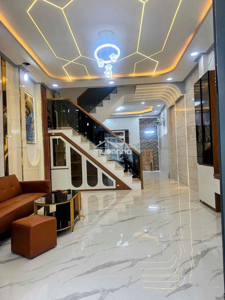Hẻm 4m/ ngang 4,2 /4pn / hồng bàng q6 - 2