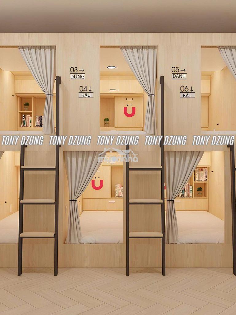 Sleepbox ngay vincom phan văn trị, bao chi phí, p.6 người, wc trong - 3
