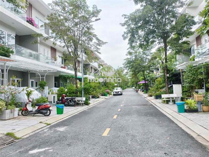 Cho thuê nhà phố rio vista p.phước long, tphcm. dt: 75m2/17 triệu