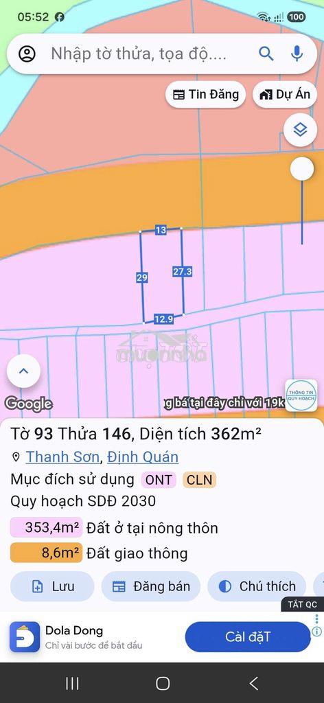 Bán đất mặt tiền đường mới.dt761 . có sẵn nhà cấp bốn .đồng hồ điện - 3