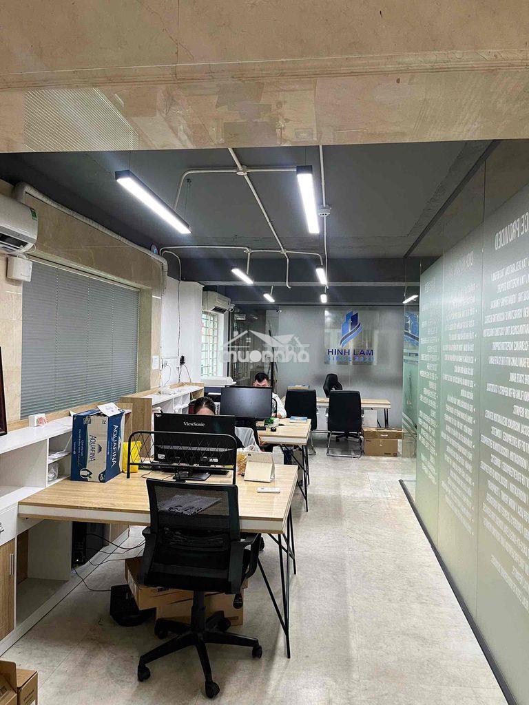 Cho thuê trệt 75m2 nguyễn thị minh khai q1, đã ngăn sẵn phòng - 3