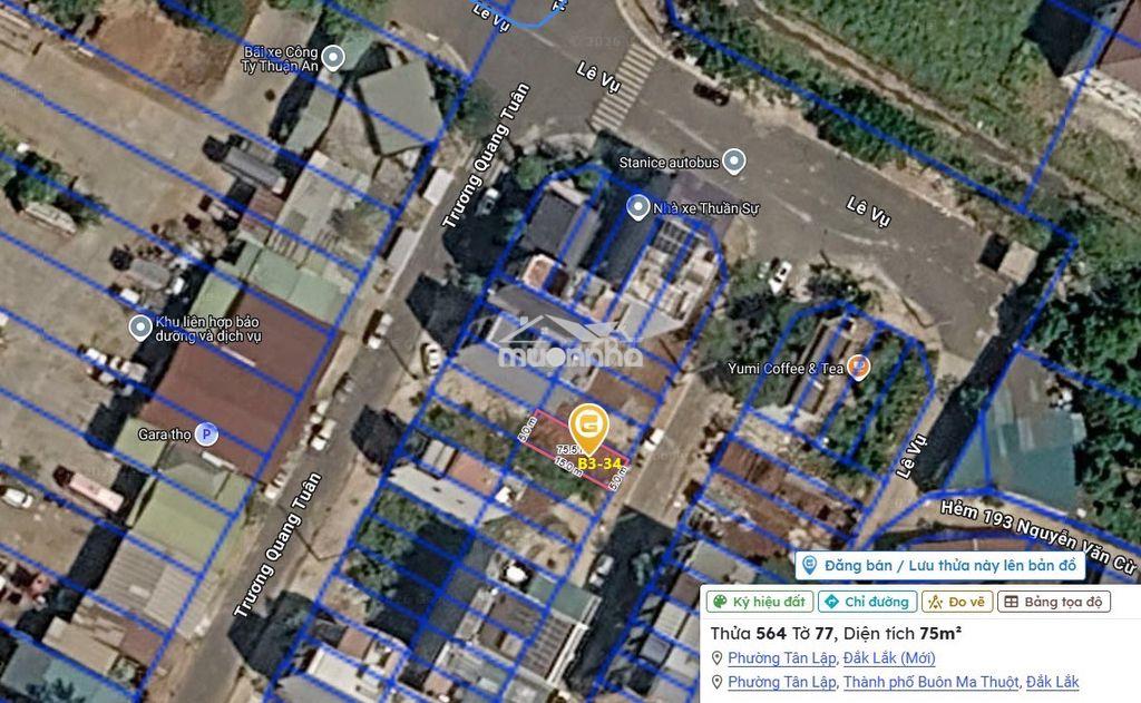 Chính chủ bán đất khu đấu giá đường lê vụ 75m2 - giá 4.29 tỷ - daklak - 3