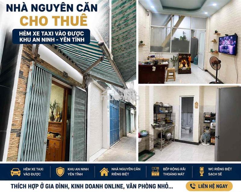 Cho thuê nguyên căn q1 nguyễn cảnh chân ,p cầu ông lãnh