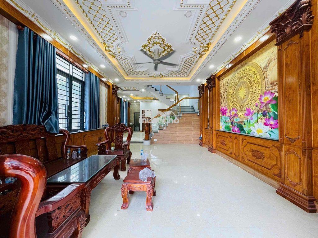Cho thuê biệt thự mới đẹp góc 2 mặt tiền khu dân cư bửu long - 2
