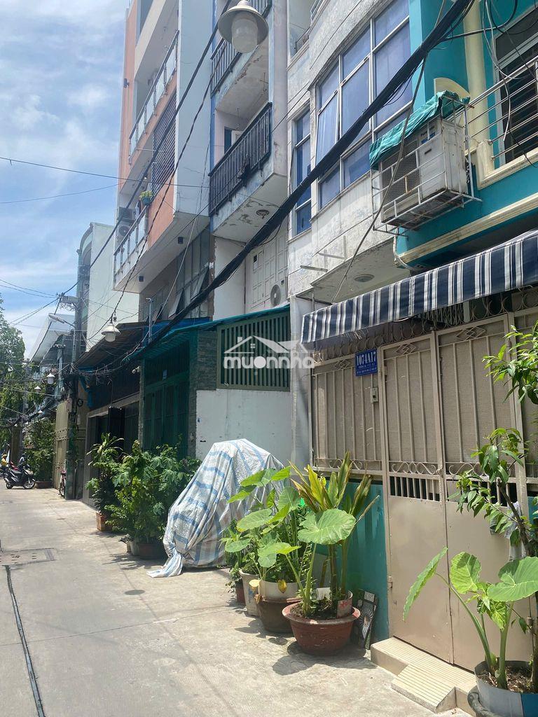 Nhà hẻm 7m có bãi đổ đường lê văn sỹ, quận 3. dt đất 55m2, 3 tầng - 3