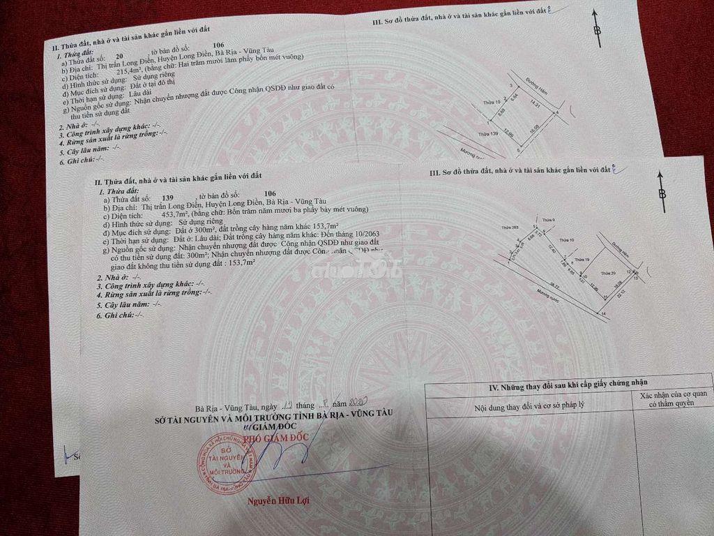 Bán nhà mặt tiền 15m 2 lầu và dãy trọ hơn 500m thổ cư tại võ thị sáu. - 3