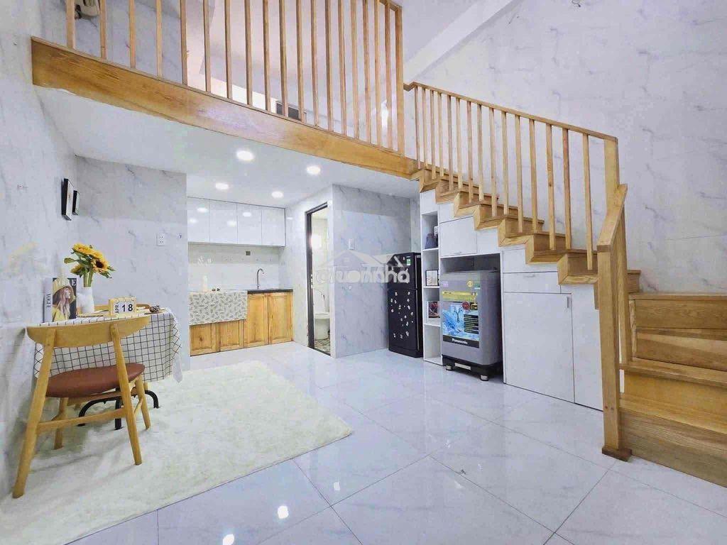 Cho thuê căn hộ tân phú gác cao 1m7 gần đại học công thương ( huit) - 2