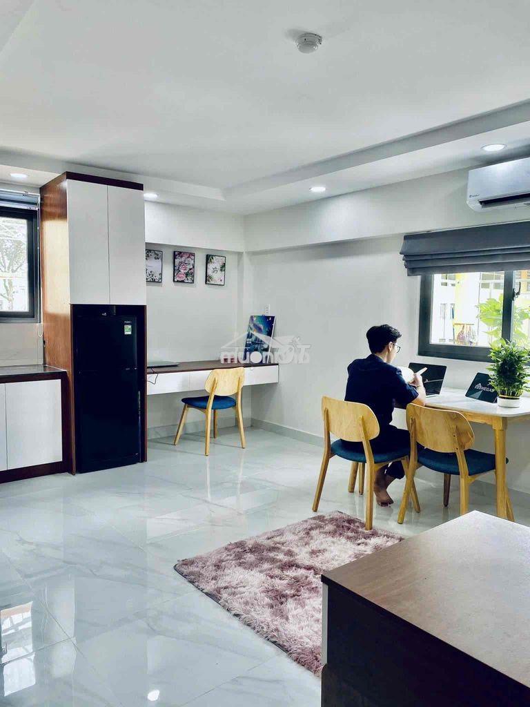 Phòng mới cửa sổ trời đầy đủ nội thất “đi bộ” qua đh sài gòn, sư phạm - 4