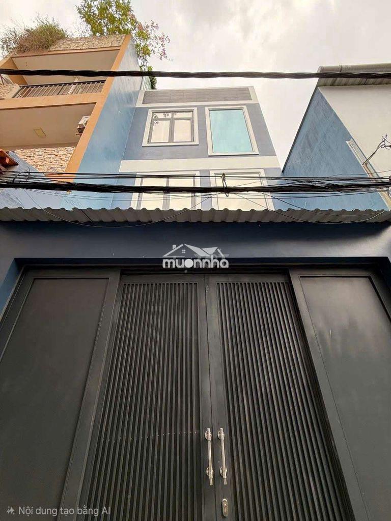 ✅️Nhà mới 4,4x11m 3 tấm- hẻm 3m thạch lam, gần lũy bán bích